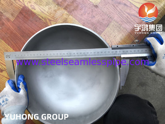 ASTM A815 S32750 / SAF 2507 ฝาครอบ, อุปกรณ์ท่อเชื่อมชนแบบซูเปอร์ดูเพล็กซ์ สำหรับแท่นขุดเจาะน้ำมันและก๊าซนอกชายฝั่ง