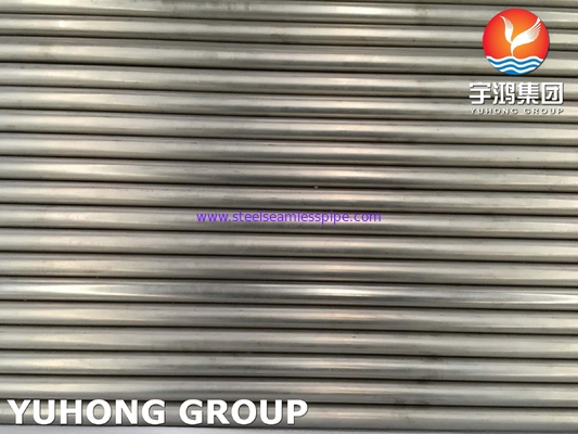 ASTM B338 Gr7 ท่อโลหะผสมไททาเนียมไร้รอยต่อและเชื่อมสำหรับเครื่องแลกเปลี่ยนความร้อนคอนเดนเซอร์