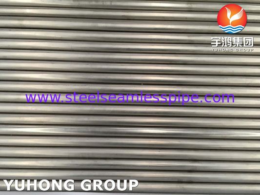 ASTM B338 Gr7 ท่อโลหะผสมไททาเนียมไร้รอยต่อและเชื่อมสำหรับเครื่องแลกเปลี่ยนความร้อนคอนเดนเซอร์