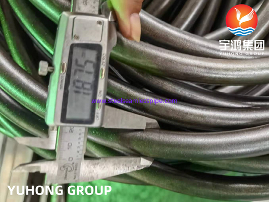 ท่อไร้รอยเหล็กคาร์บอน A179 A192 A210 ท่อตรง / ท่อบิด U / ท่อโค้ล ประเภท,6M / PC,12M / PC สําหรับเครื่องแลกเปลี่ยนความร้อน
