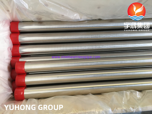 ความต้านทานกรด ASME SA213 TP304 1.4301 ท่อไร้รอยกระจ่างใส