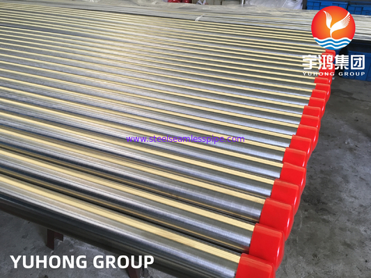 ASME SA213 TP304 ท่อสแตนเลสสแตนเลสไร้สาย ท่อสว่าง