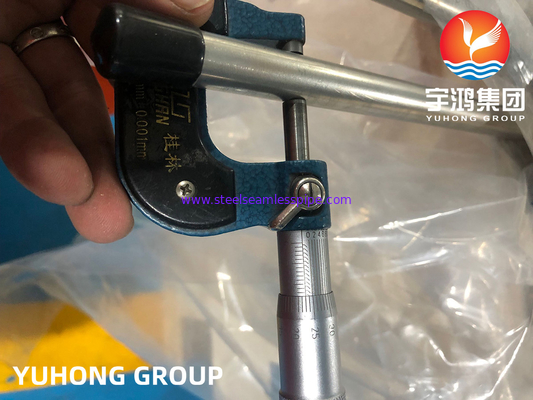 ASTM A213 TP316L ท่อเรืองแสงเหล็กไร้สแตนเลส
