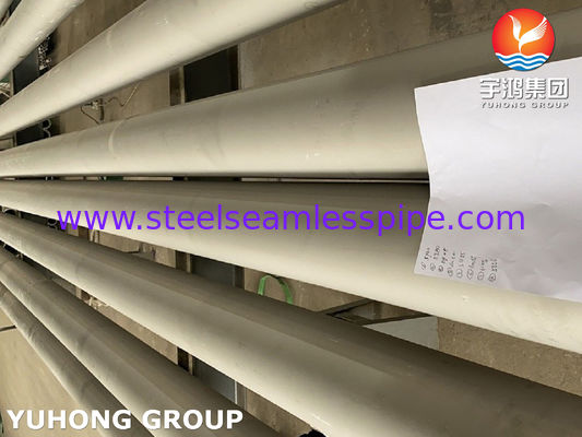 254 SMO ท่อไร้รอยเหล็กไร้สแตนเลส ASTM A312 UNS S31254 สําหรับเครื่องแลกเปลี่ยนความร้อนและอุตสาหกรรมเคมี