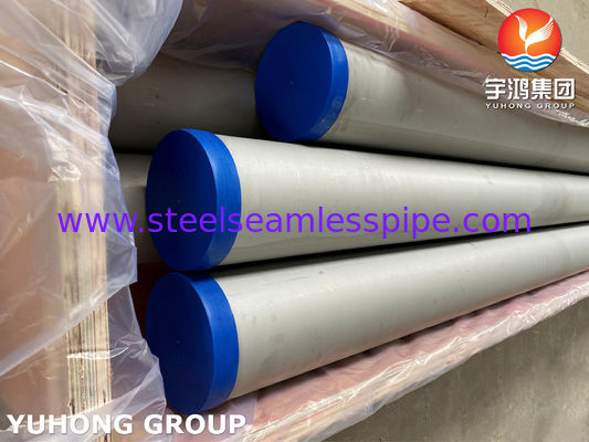 254 SMO ท่อไร้รอยเหล็กไร้สแตนเลส ASTM A312 UNS S31254 สําหรับเครื่องแลกเปลี่ยนความร้อนและอุตสาหกรรมเคมี