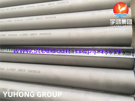 ท่อไร้ตะเข็บสแตนเลส ASTM B677 TP904L UNS N08904