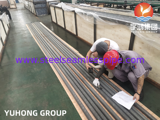 ท่อครีบอัดขึ้นรูป ASTM A213 TP304 สำหรับการใช้งานในอุตสาหกรรมปิโตรเลียม ท่อแลกเปลี่ยนความร้อน เครื่องทำความเย็นอากาศ คอนเดนเซอร์