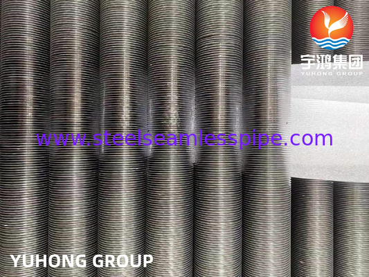 ASME SB163 N04400 G Type Fin Tube Al99.5 Embedded Fin Tube สำหรับ Vaporizer