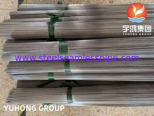 ASTM A269 TP304, TP304L, TP316, TP316L หลอดประสาทเหล็กไร้ขัดสําหรับอุปกรณ์การแพทย์