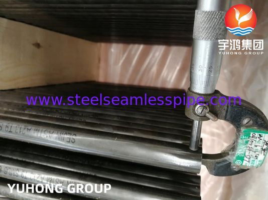 ท่อแลกเปลี่ยนความร้อน ASTM A213 T9 ท่อสแตนเลสสแตนเลส U Bend Tube สําหรับเครื่องทําความร้อน