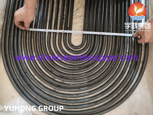 A179/SA179 ก๊าบคาร์บอนสแตนเลส U Bend Tube สําหรับเครื่องแลกเปลี่ยนความร้อนแบบท่อ