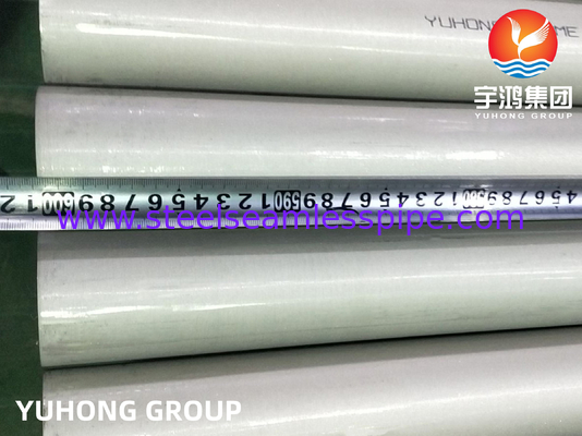 ASME SA213 วัสดุ TP304 / 304L / 316 / 347H ท่อแลกเปลี่ยนความร้อน ท่อเย็นอากาศ