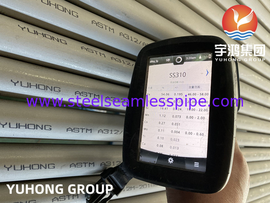 ASME SA2312 TP310S ∙ ASTM A312 TP310S TP310H 310S 310MoLN ท่อสแตนเลสสําหรับอุตสาหกรรมน้ํามันและก๊าซ