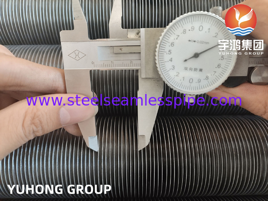 ASTM A179 สแตนเลสคาร์บอน ท่อขีดท่อแบบ G, Tubos Aletados