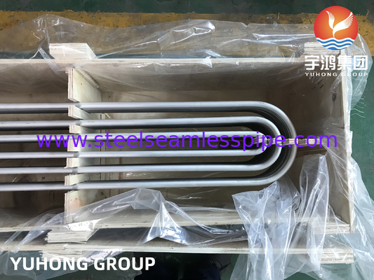 ASTM A213 TP304, 1.4301 ท่อสแตนเลส U Bend Tube สําหรับเครื่องแลกเปลี่ยนความร้อน
