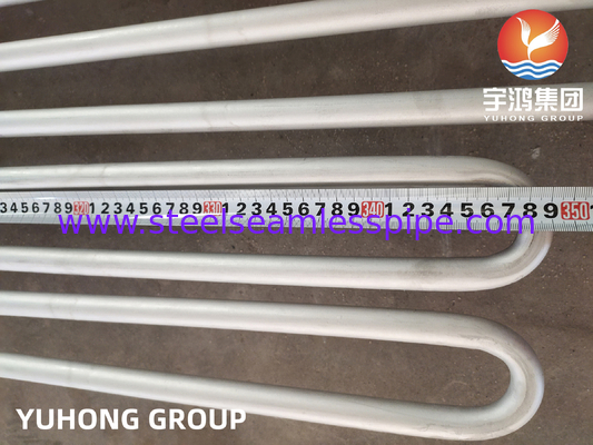 ASTM A213 TP304, 1.4301 ท่อสแตนเลส U Bend Tube สําหรับเครื่องแลกเปลี่ยนความร้อน
