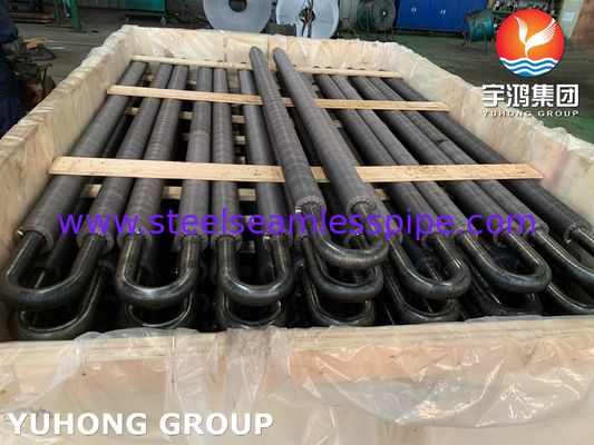 ASME SA106 GR.B โลหะคาร์บอน ความถี่สูง ท่อผิวผูกต่อความถี่สําหรับเครื่องประหยัด