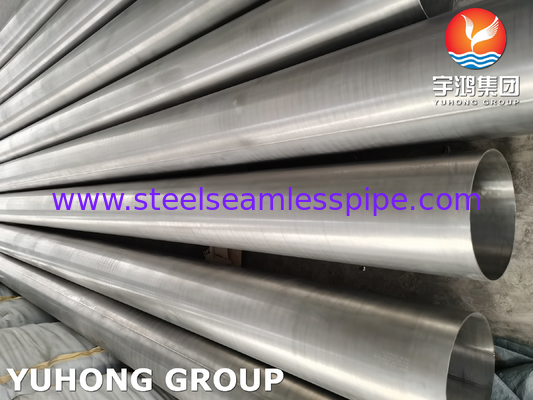 ASTM B862 Gr 2 Ti2 UNS R50400 ท่อผสมไทเทเนียม