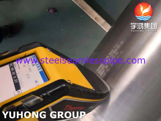 ASTM B862 Gr 2 Ti2 UNS R50400 ท่อผสมไทเทเนียม