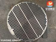 ASTM A266 / ASME SA266 Gr.2 Tube sheet Carbon Steel Forging สําหรับเรือกดแรง
