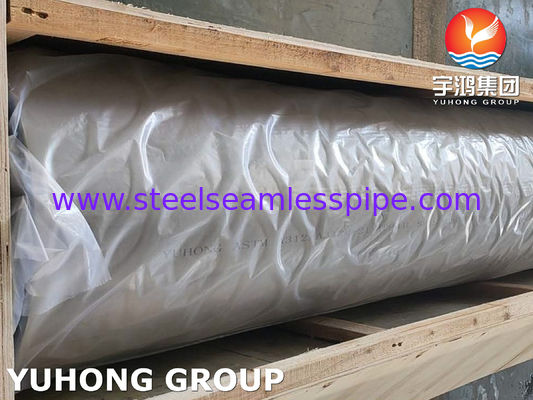 คอนเดนเซอร์ หลอดเหล็กขนาดใหญ่ หลอดและหลอดที่ไม่มีรอย EN10216-5 วัสดุ TP310S,904L