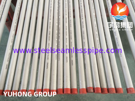 ท่อไร้รอยต่อสแตนเลสสตีล ASTM A312 A312M TP304 TP304L TP316 316L, ผ่านการดองและอบอ่อน ระบบทำความร้อนและความเย็น