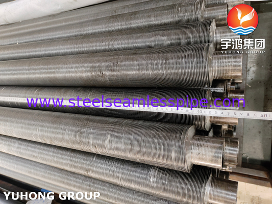 ASTM A179 ท่อเหล็กก๊าบอนที่มีอลูมิเนียม 1060 ปีก ท่อปีกประเภท G
