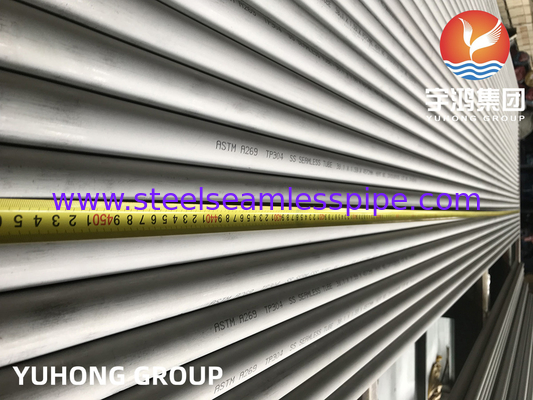 ท่อแลกเปลี่ยนความร้อน, ASTM A269 TP304, 1.4301 ท่อไร้รอยเหล็กดัดสําหรับเครื่องอบอุ่น