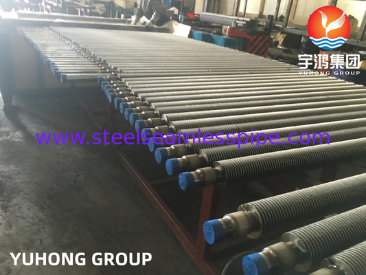 สแตนเลส HFW ความถี่สูง welded ท่อปีกแข็ง ASME SA213 T5 T9 T11 T12 โคตเลอร์ Condenser Heater การใช้งาน