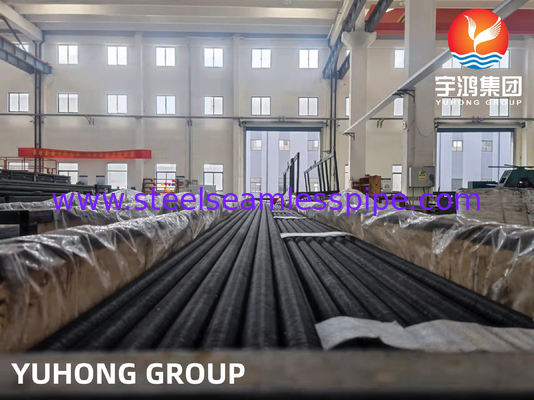 ASTM A179 ALอลูมิเนียมสแตนเลสคาร์บอน ท่อปีกที่ติดตั้งสําหรับเครื่องแลกเปลี่ยนความร้อนและระบบเย็น