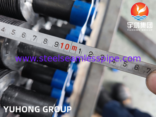 ASTM A179 ALอลูมิเนียมสแตนเลสคาร์บอน ท่อปีกที่ติดตั้งสําหรับเครื่องแลกเปลี่ยนความร้อนและระบบเย็น