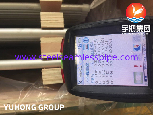 ASTM B444 สับสนธิ 625 (UNS N06625) ท่อยูเบนด์ไร้รอยสําหรับเครื่องแลกเปลี่ยนความร้อน