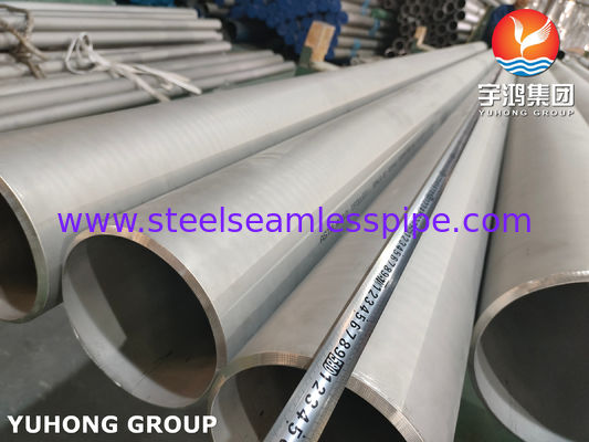 ท่อไร้รอยต่อสแตนเลส ASTM A312 TP316Ti อุปกรณ์แลกเปลี่ยนความร้อนสำหรับเรือเคมี