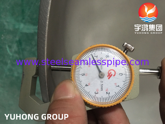 อุปกรณ์ประกอบการบดท้าย, ASTM A403 WP304-S หมวกปลายปลายไร้สายเหล็กไร้ขัด, ASME B169
