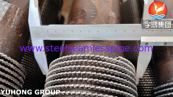 ท่อปีกขีดขีด ASTM A335 Gr. P9 ท่อปีกแลกเปลี่ยนความร้อน HFW สแตนเลส