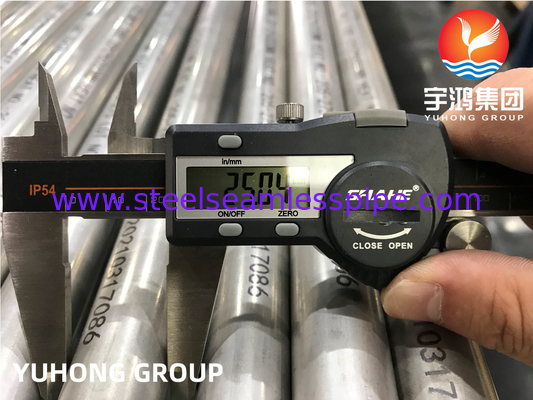ASME SB622 N06022 ท่อเหล็กสแตนเลสสแตนเลส C22