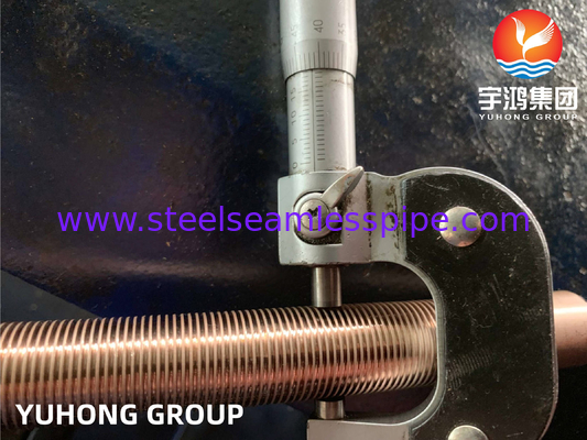 ASTM B111 C70600 O61 ท่อลอยล่างเหล็กไนเคิลสหรัฐสําหรับเครื่องแลกเปลี่ยนความร้อน