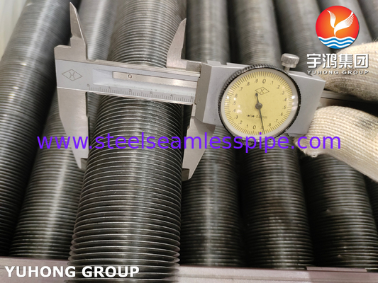 ASME SA179+Al1060 G-Type/Embeded Fin Tube สำหรับการใช้งานแลกเปลี่ยนความร้อน