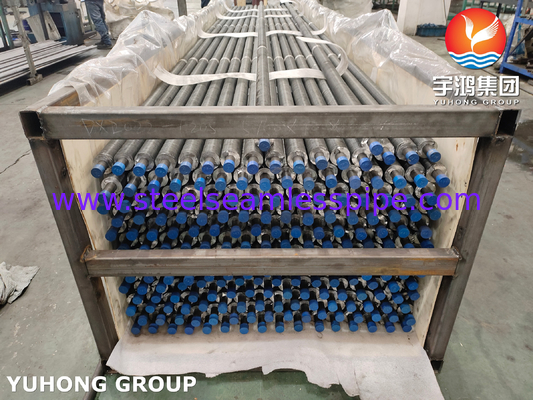 ASME SA179+Al1060 G-Type/Embeded Fin Tube สำหรับการใช้งานแลกเปลี่ยนความร้อน