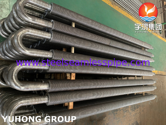ASTM A106 HF Weldering Gr. B Carbon Steel U Bend Fin Tube สําหรับเครื่องแลกเปลี่ยนความร้อน