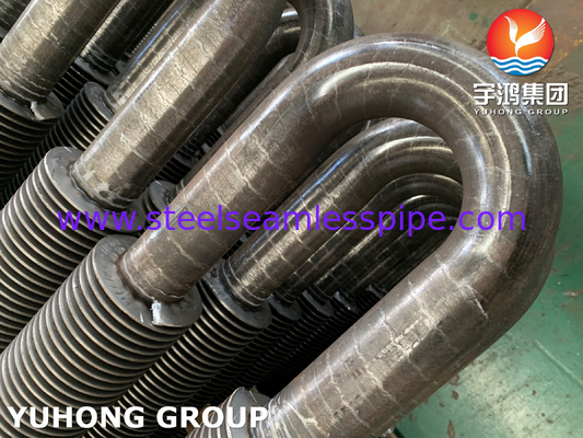 ASTM A106 HF Weldering Gr. B Carbon Steel U Bend Fin Tube สําหรับเครื่องแลกเปลี่ยนความร้อน