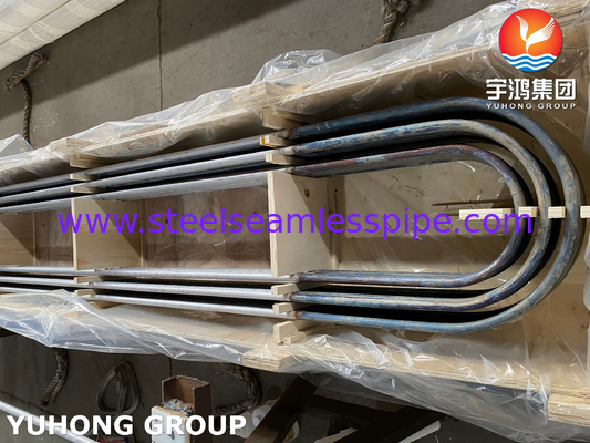 ท่อแลกเปลี่ยนความร้อนแบบไม่ต่อกันแบบเหล็กดับเพลส ASTM A789 / ASME SA789 S32205
