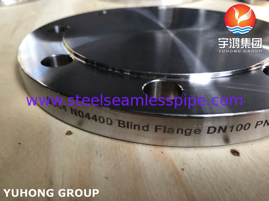 Monel 400 Flange ASTM B564 UNS N04400 นิเคิลสกัดเหล็ก Blind Flange Forged Pipe Flange