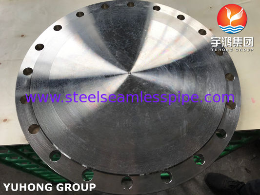 Monel 400 Flange ASTM B564 UNS N04400 นิเคิลสกัดเหล็ก Blind Flange Forged Pipe Flange