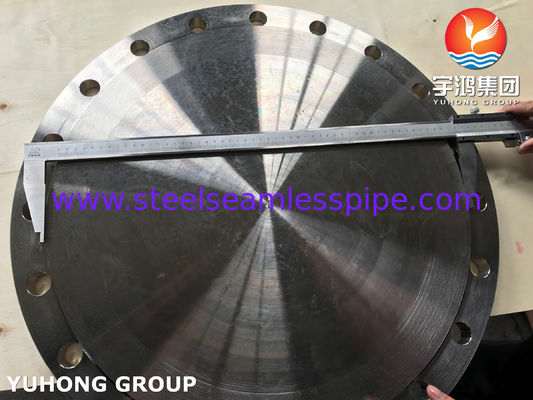 Monel 400 Flange ASTM B564 UNS N04400 นิเคิลสกัดเหล็ก Blind Flange Forged Pipe Flange