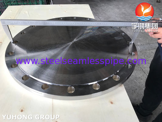 Monel 400 Flange ASTM B564 UNS N04400 นิเคิลสกัดเหล็ก Blind Flange Forged Pipe Flange