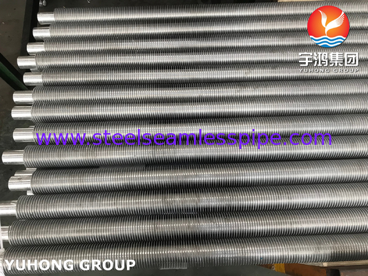 ASTM A179 สแตนเลสคาร์บอน ท่อปีกขีดออกแบบไร้สาย ท่อ Aletado With Al Fins