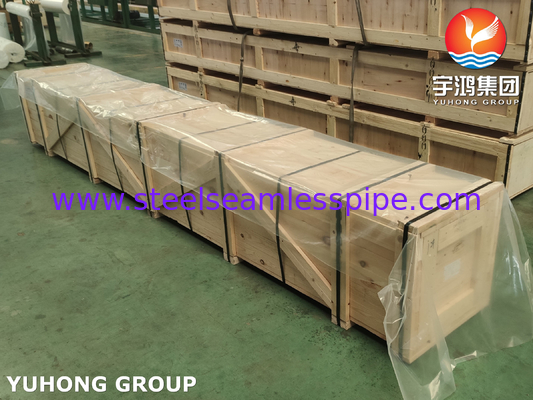ASME SB111 CuZn20Al2 / CZ110 / UNS C68700 ท่ออัดไร้รอยเหล็กอัลลูมิเนียม