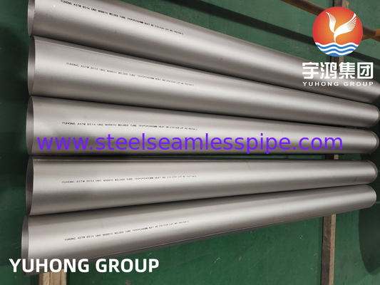 สแตนเลสสแตนเลสไนเคิล ASTM B514 UNS N08810 หลอดหมุนเหล็ก 800H
