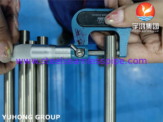 ASTM B622 UNS N10276 2.4819 Hastelloy C276 ท่อโลหะผสมนิกเกิลไม่มีรอยต่อ